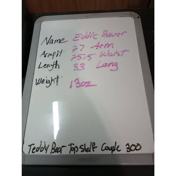 Eddie Bauer Shirt Men's Extra Large Tall Red White Button Front Long Sleeve - Picture 8 of 9